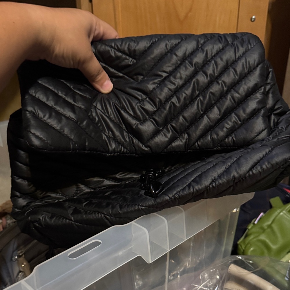 Rebecca Minkoff Black Quilted Shoulder Bag - Picture 5 of 5